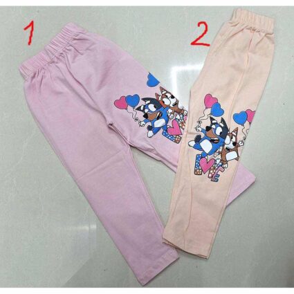 Long cotton leggings 1-4 years (Pack: 4 pcs)
