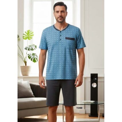 Men’s cotton pajamas M-3XL (Pack: 10 Sets)