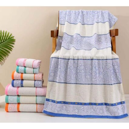 Cotton towel 50x100cm (Pack: 12 pcs)