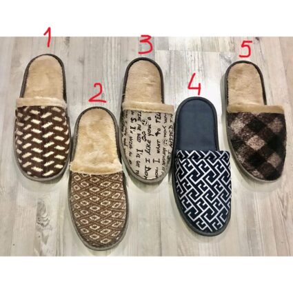 Men’s slippers 40-45 (Pack: 7 pairs)