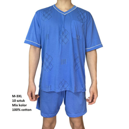 Men’s pajamas 100% COTTON (M-3XL) (Pack: 10 Sets)
