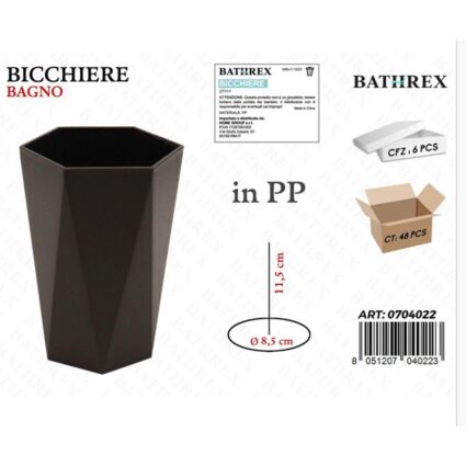 Bathroom glass (Pack: 12 pcs)