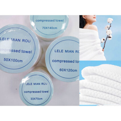 Travel towel 33x70cm (Pack: 10 pcs)