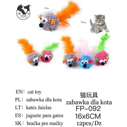 Cat toy (Pack: 12 pcs)